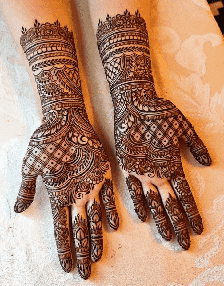 Enthralling Jharkhand Henna Design