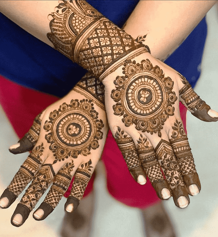 Marvelous Jharkhand Henna Design