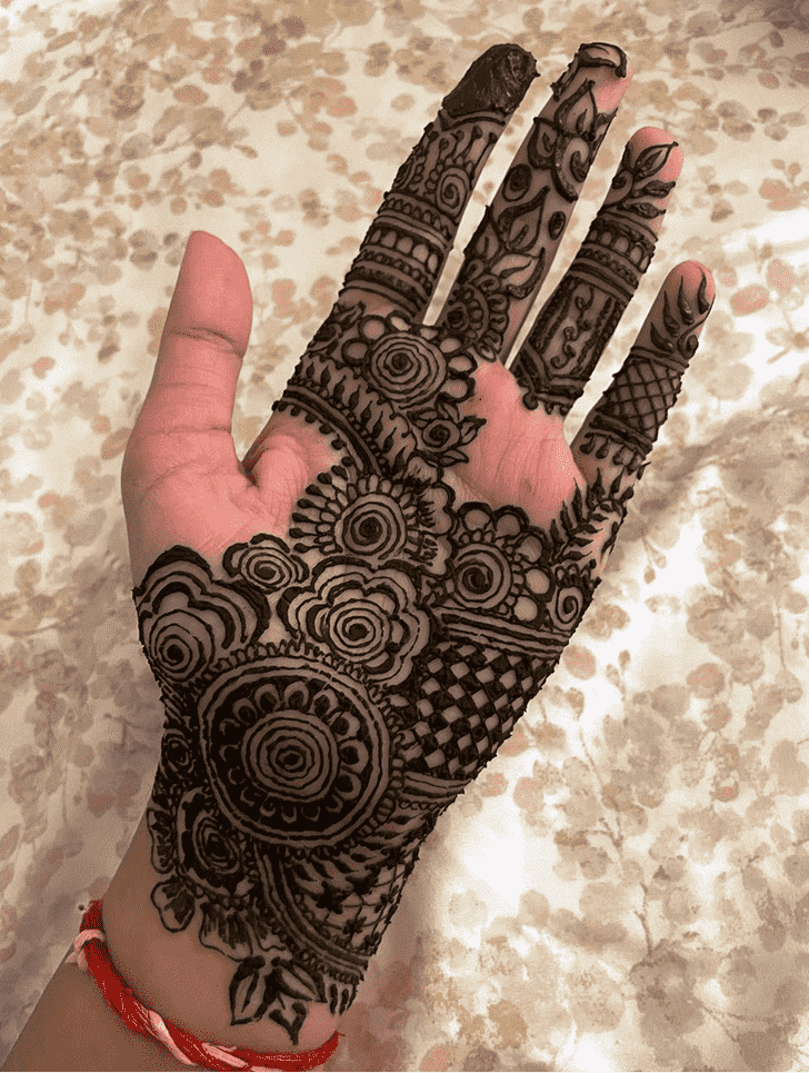 Radiant Jharkhand Henna Design