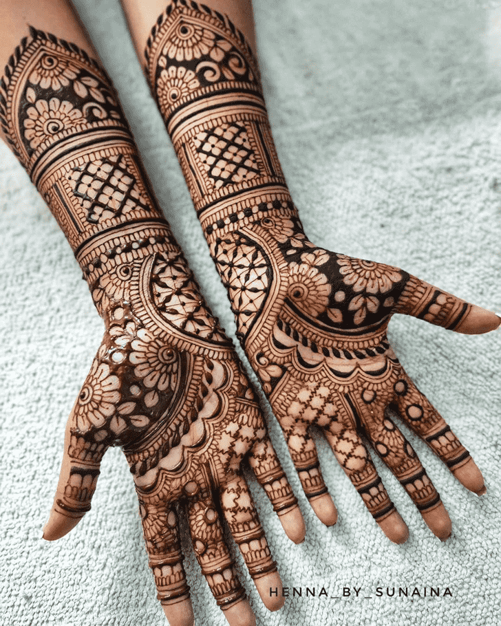 Ravishing Jharkhand Henna Design