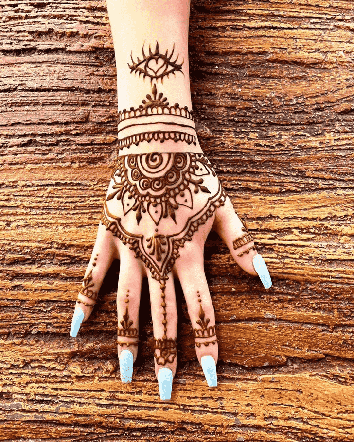 Bewitching Jodhpur Henna Design