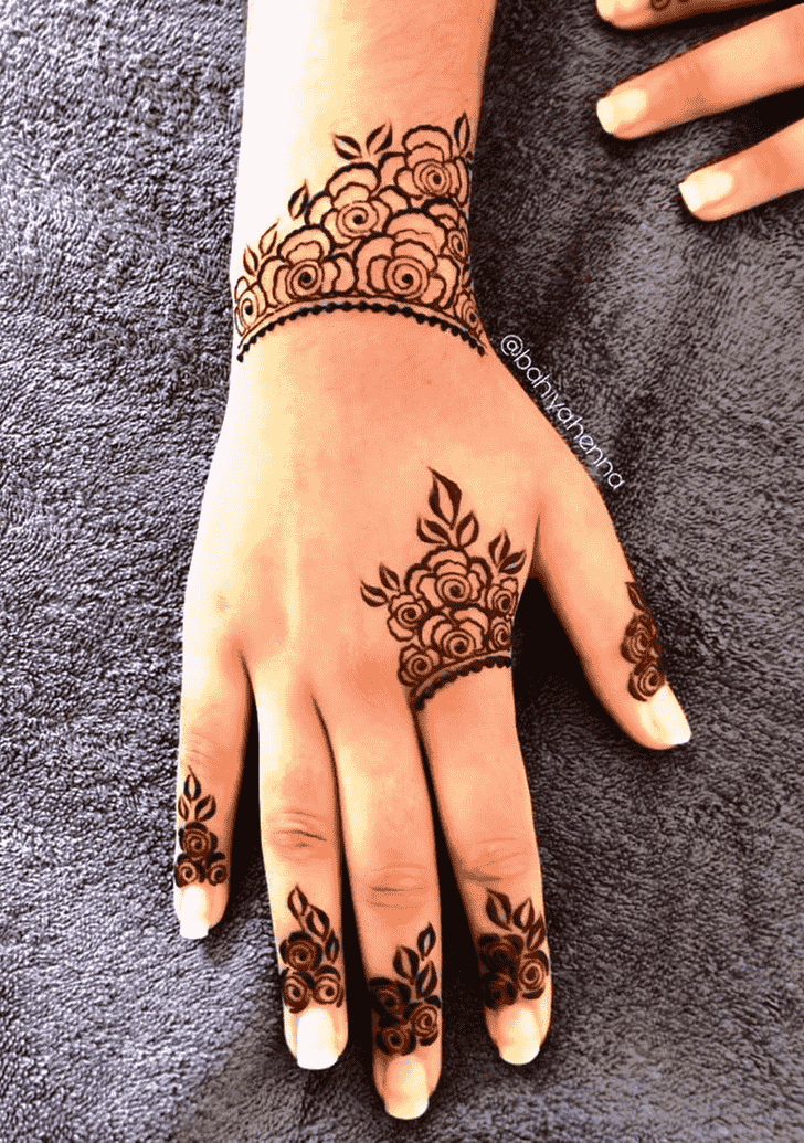Captivating Jodhpur Henna Design