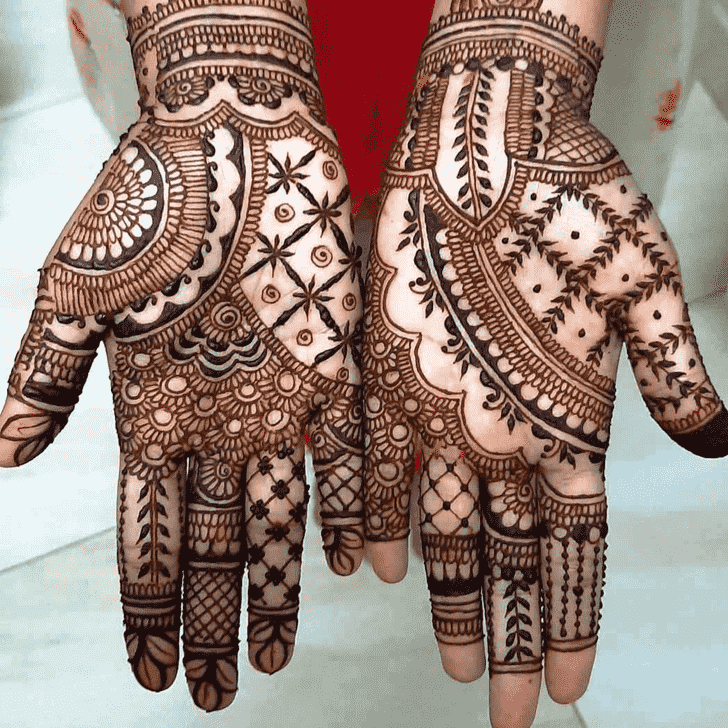 Arm Jodhpur Henna Design