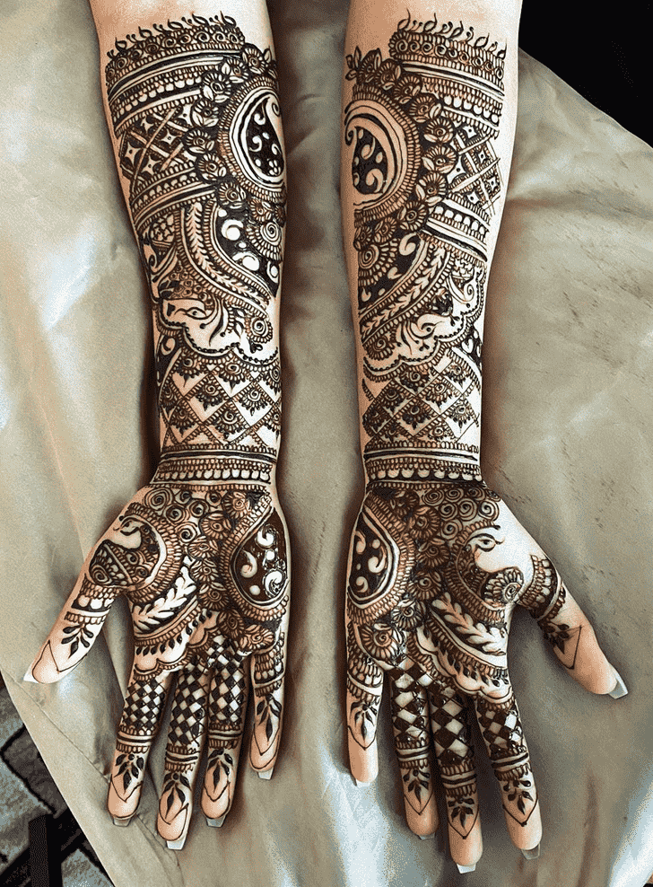 Ravishing Jodhpur Henna Design