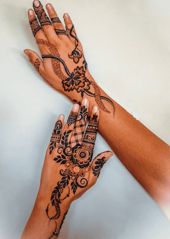 Captivating Kabul Henna Design