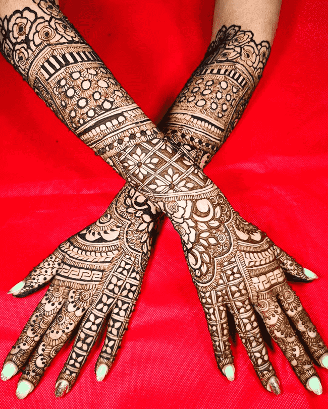 Comely Kabul Henna Design