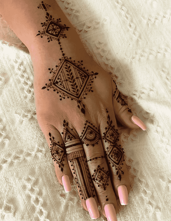 Arm Kabul Henna Design