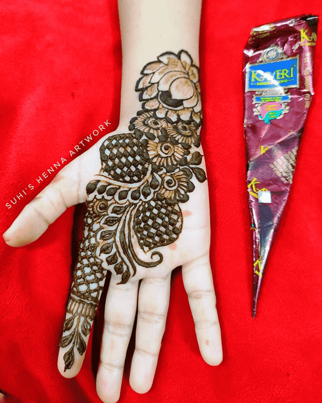 Marvelous Kabul Henna Design