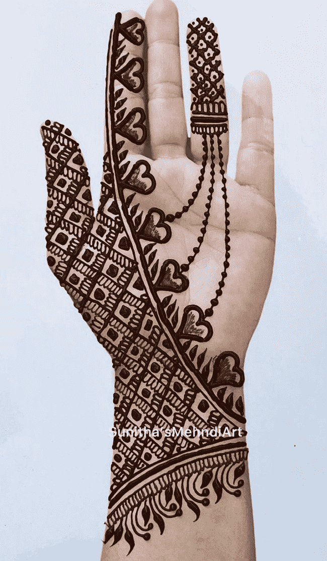 Resplendent Kabul Henna Design