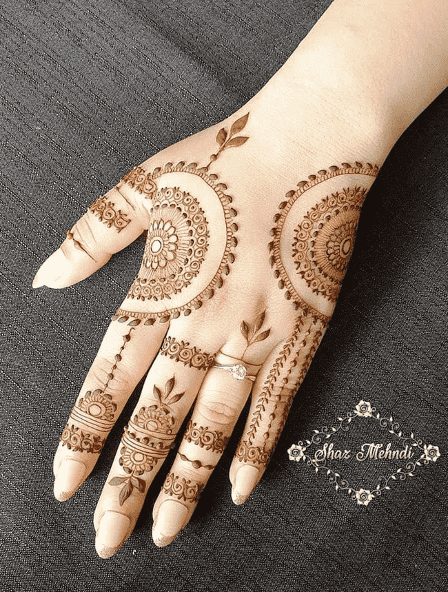 Classy Kandahar Henna Design