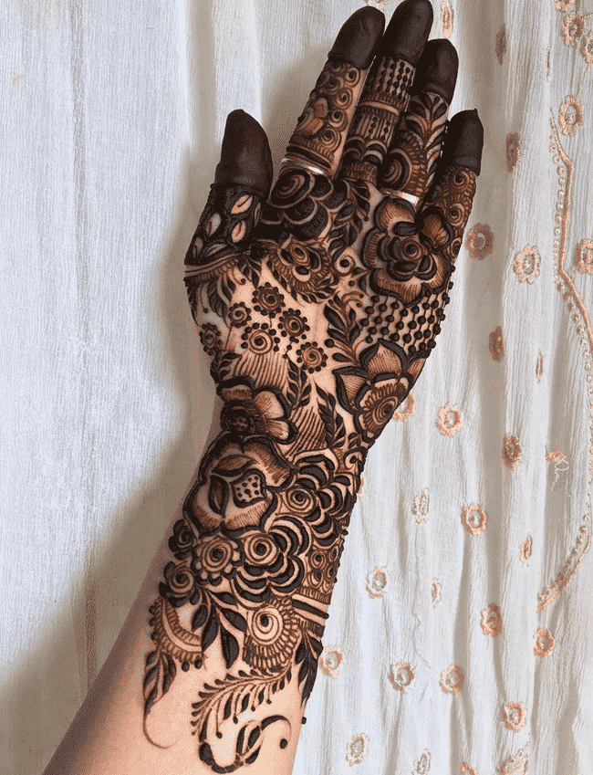 Marvelous Kandahar Henna Design
