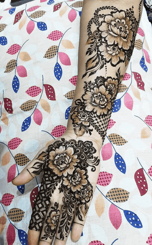 Ravishing Kandahar Henna Design