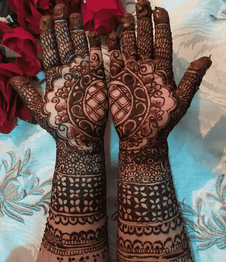 Alluring Kanpur Henna Design