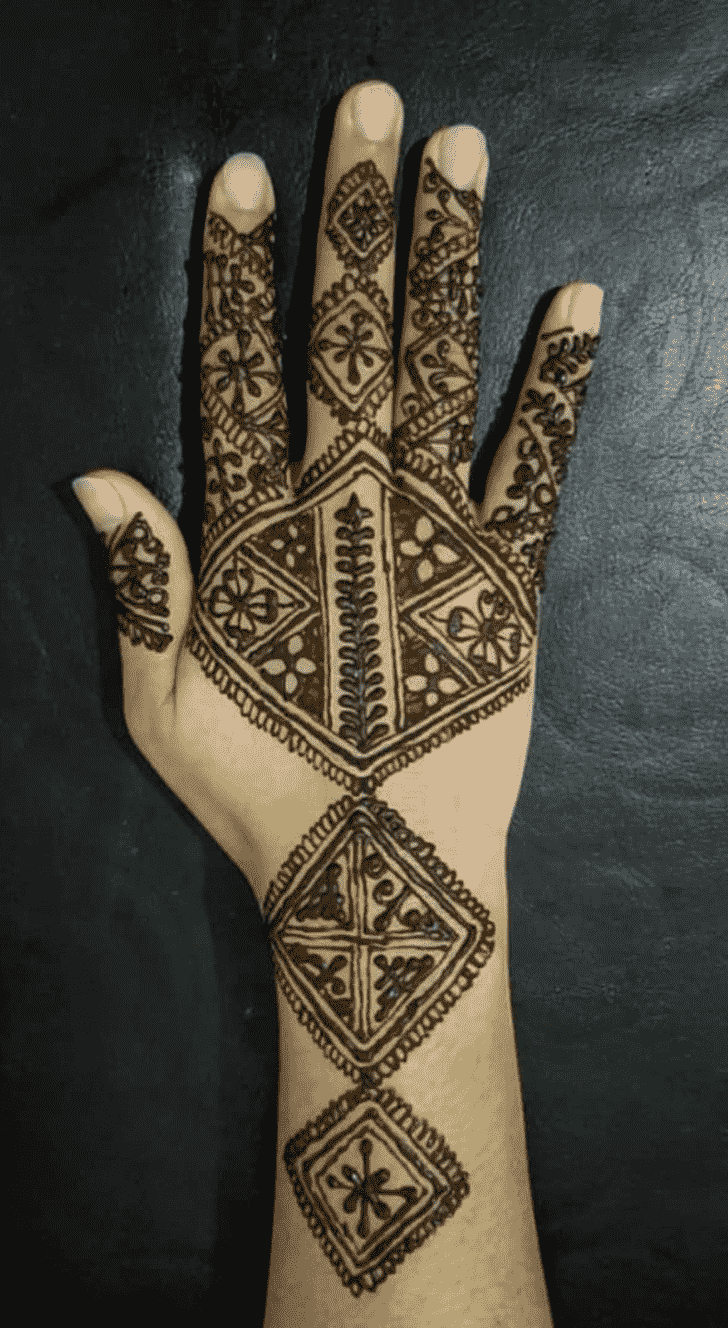 Appealing Kanpur Henna Design