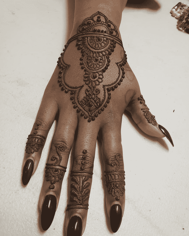 Delightful Kanpur Henna Design