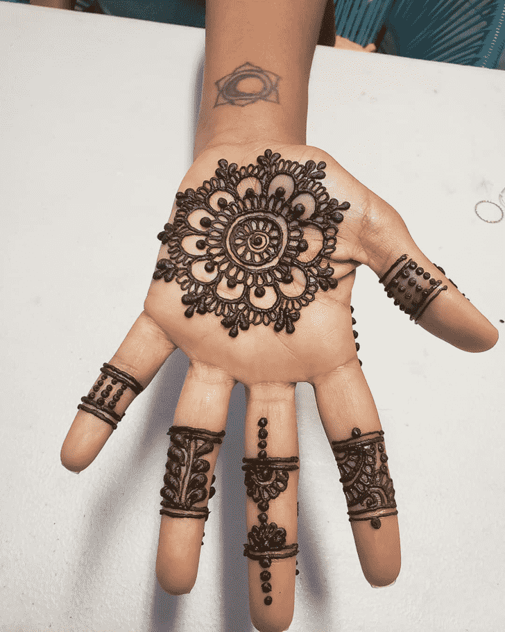 Arm Kanpur Henna Design
