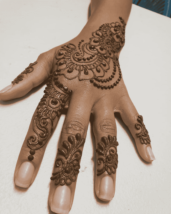 Enticing Kanpur Henna Design