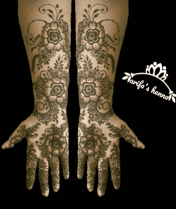 Fine Kanpur Henna Design