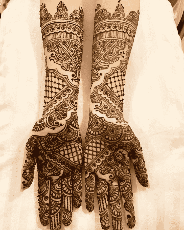 Nice Kanpur Henna Design