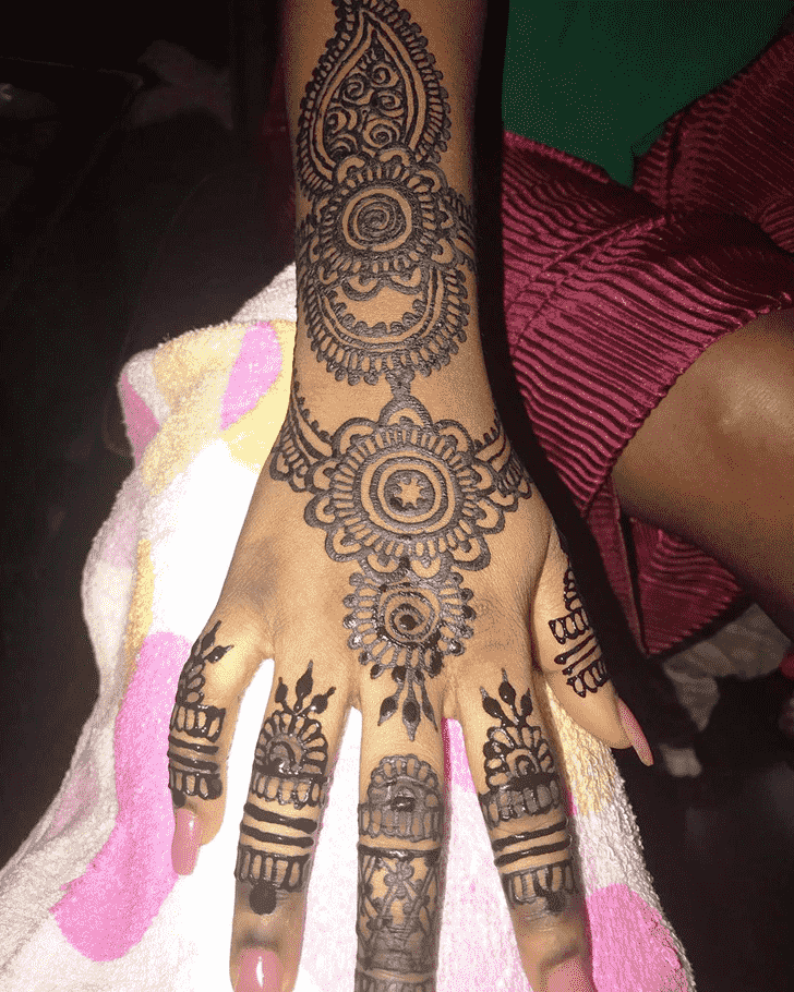 Angelic Karnataka Henna Design