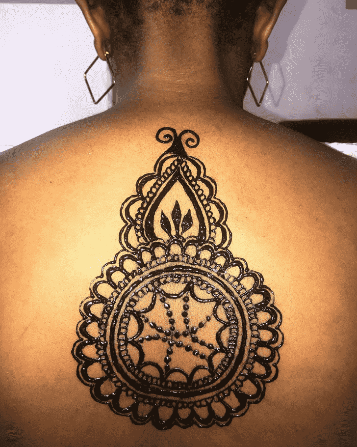 Classy Karnataka Henna Design