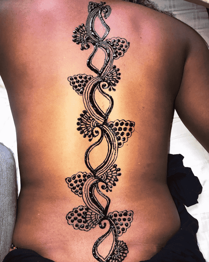 Delicate Karnataka Henna Design
