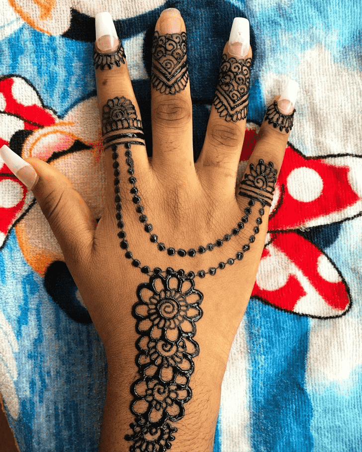 Fair Karnataka Henna Design