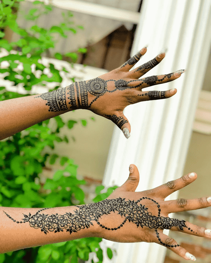 Awesome Karnataka Henna Design