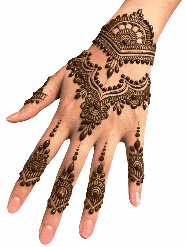 Pleasing Kasauli Henna Design