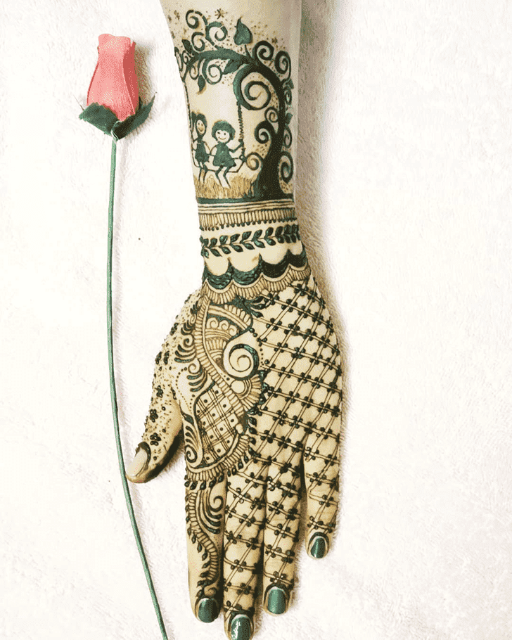 Arm Kathmandu Henna Design