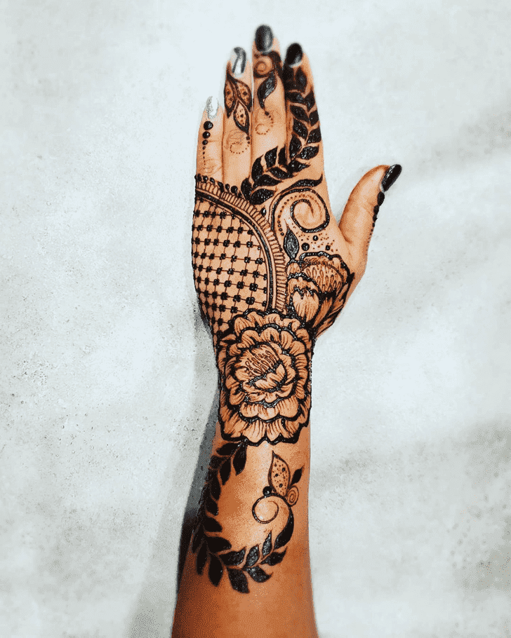 Enticing Kathmandu Henna Design