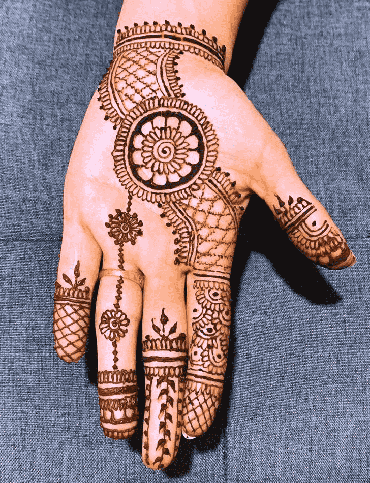 Bewitching Kerala Henna Design