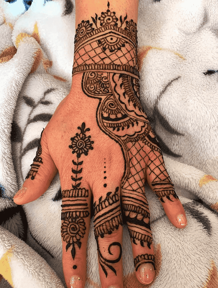 Captivating Kerala Henna Design