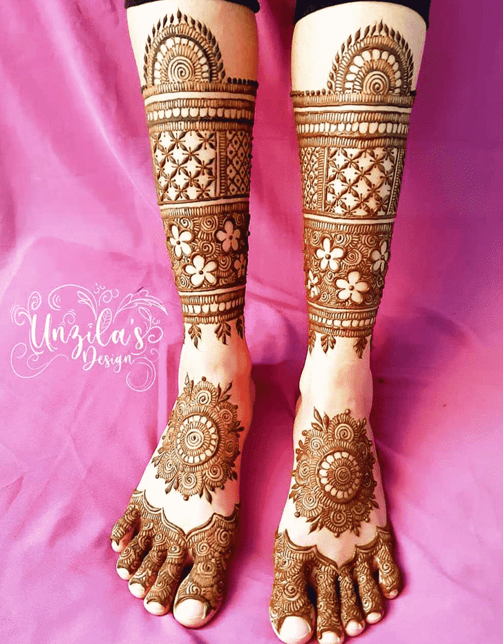 Fine Kerala Henna Design