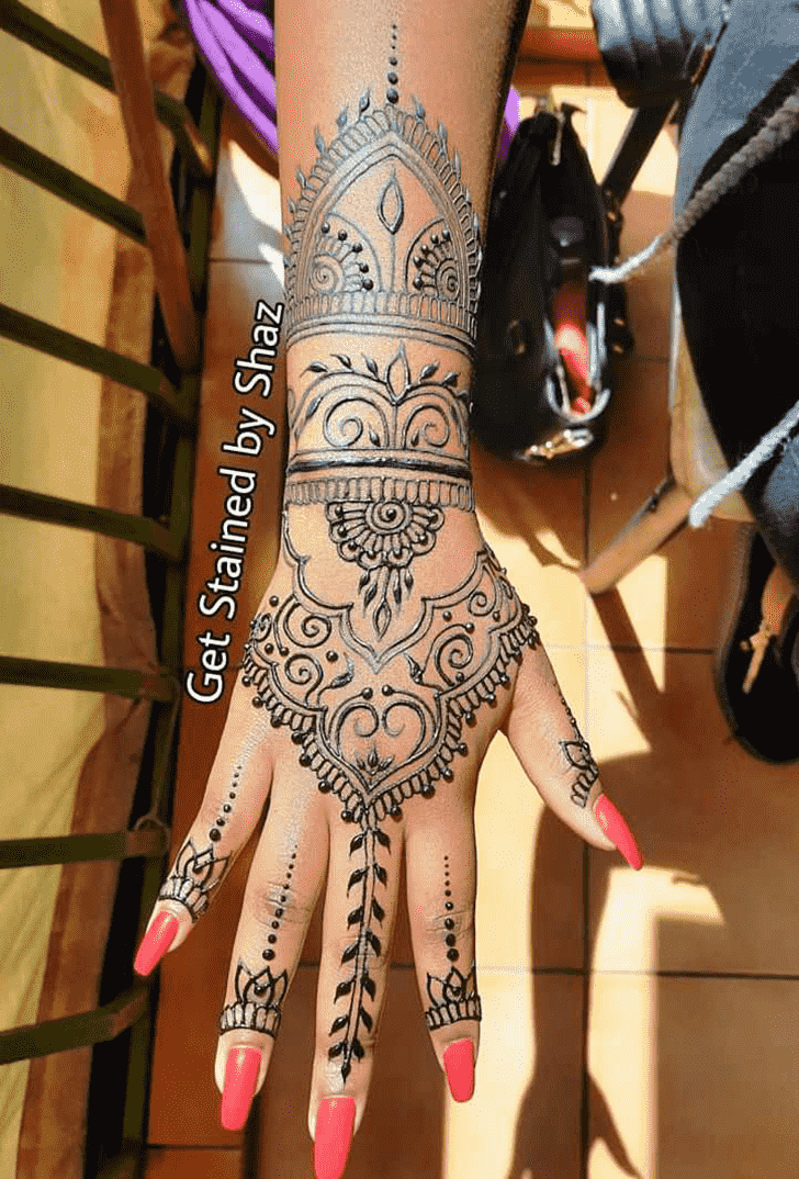 Gorgeous Kerala Henna Design