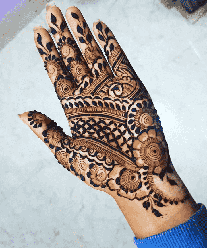 Nice Kerala Henna Design