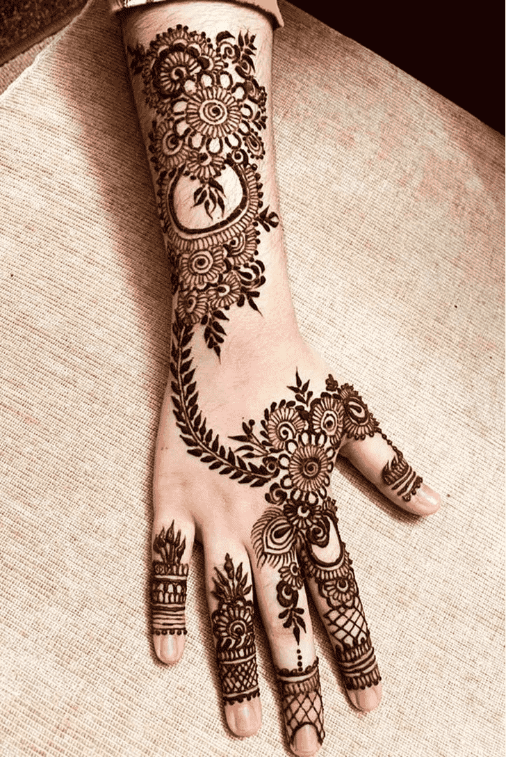 Ravishing Kerala Henna Design