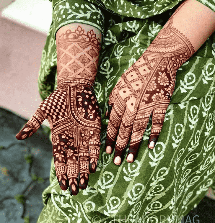 Splendid Kerala Henna Design