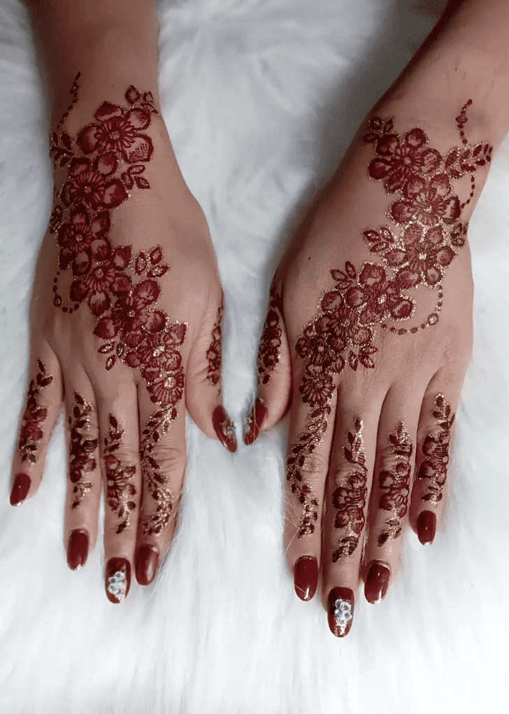 Fascinating Khafif Henna Design