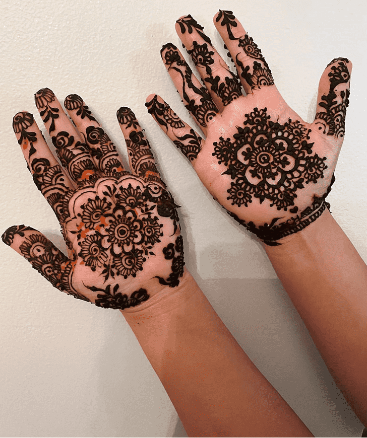 Gorgeous Khafif Henna Design