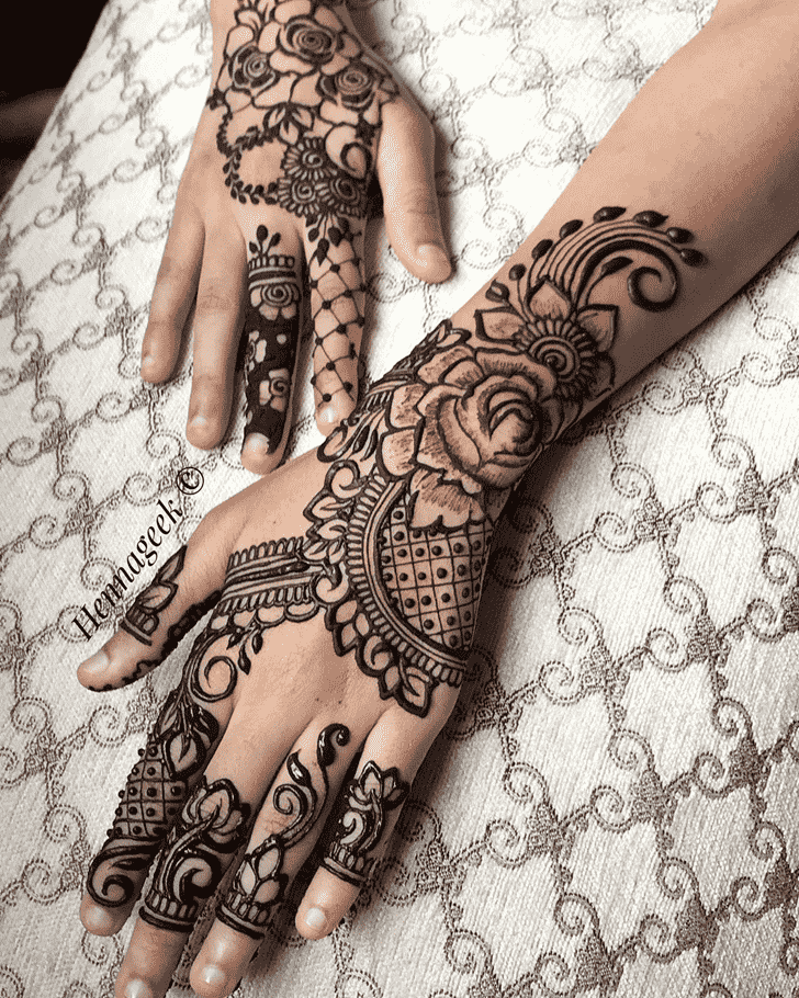 Marvelous Khost Henna Design