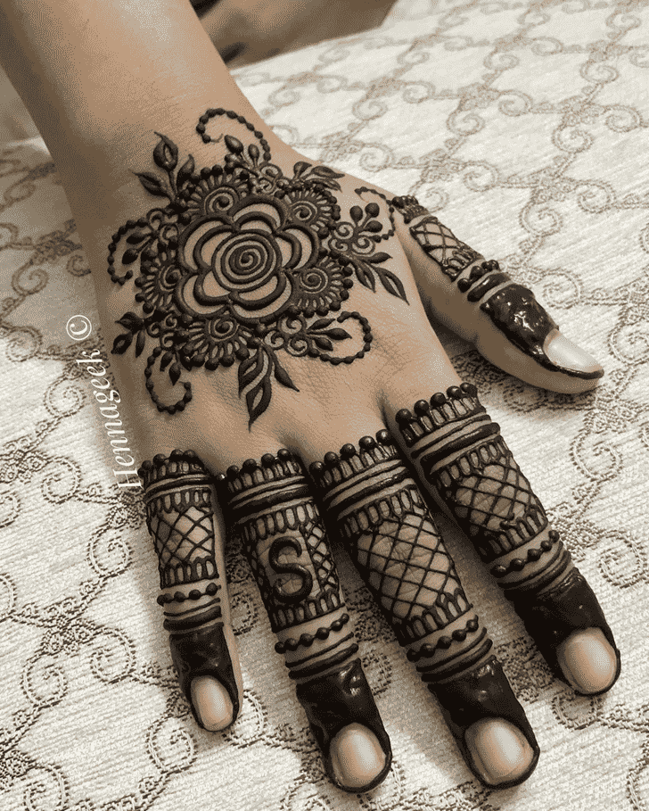 Nice Khost Henna Design