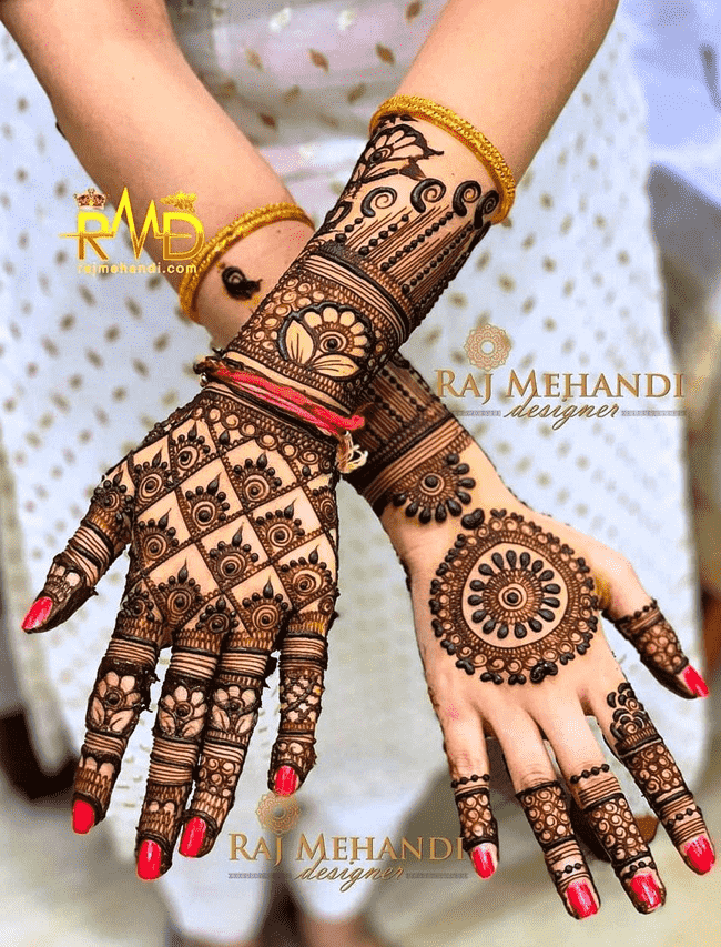 Arm Khulna Henna Design
