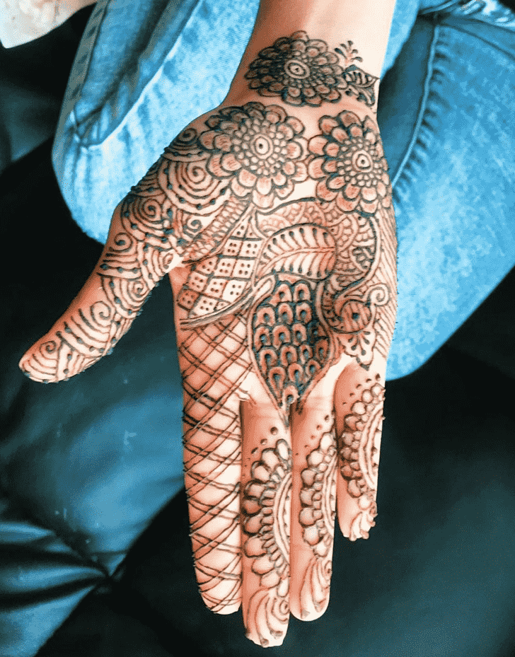 Adorable Kolkata Henna Design