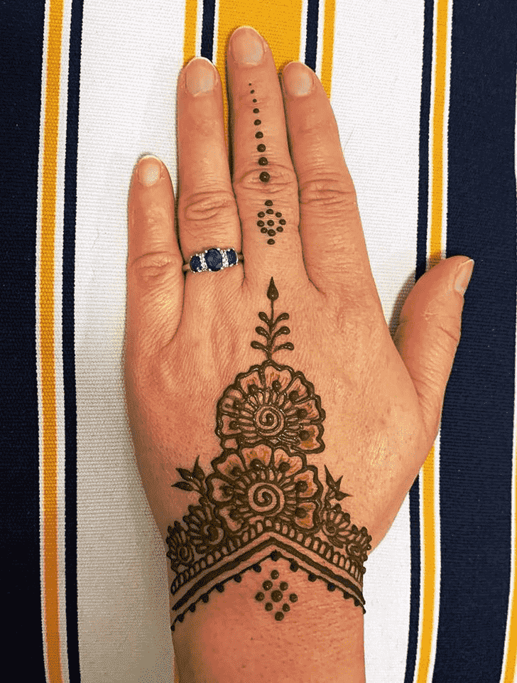 Arm Kolkata Henna Design