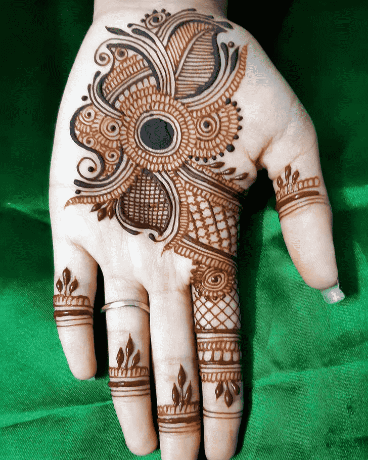 Awesome Kolkata Henna Design