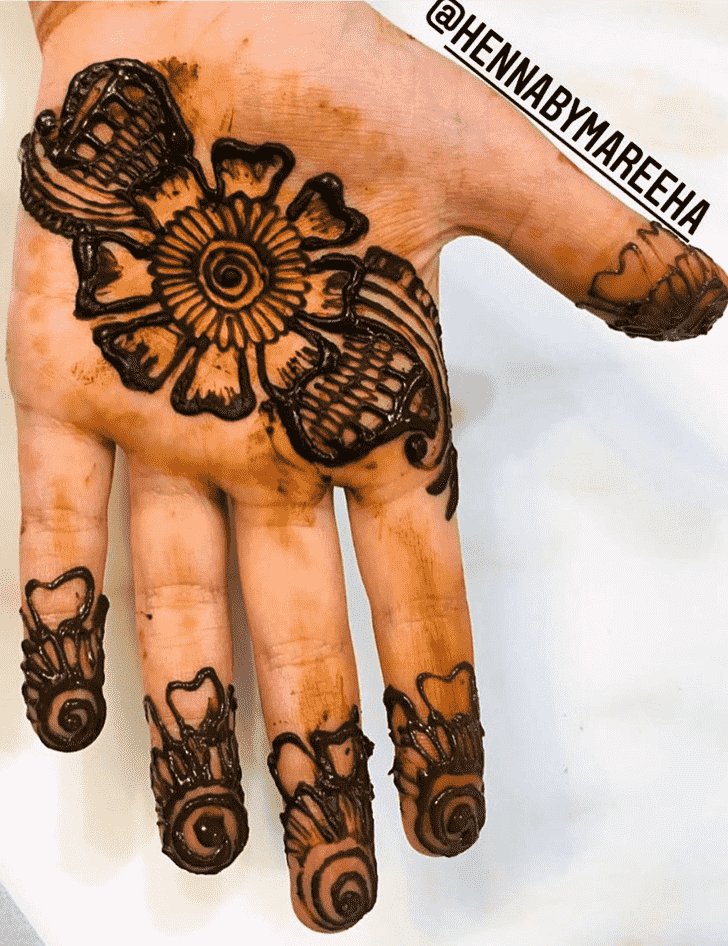 Arm Kunduz Henna Design