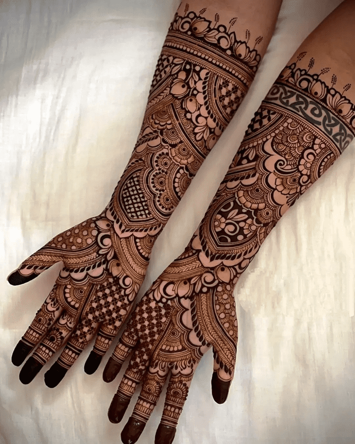 Delicate Lalitpur Henna Design
