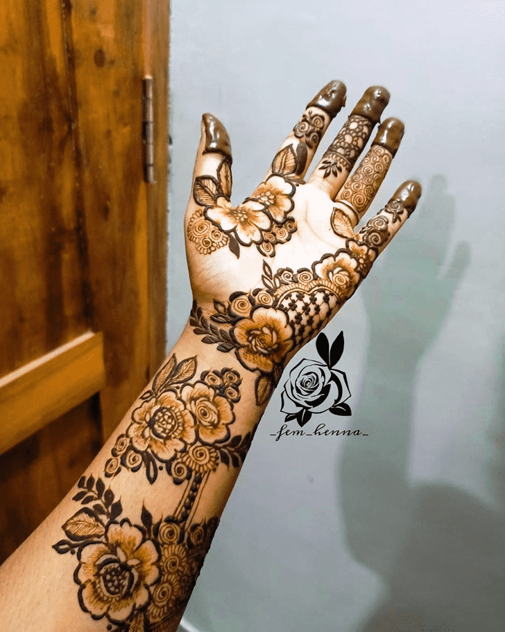 Delightful Lalitpur Henna Design