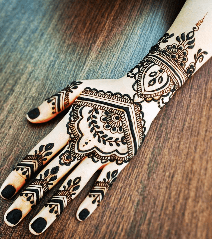 Pleasing Lalitpur Henna Design